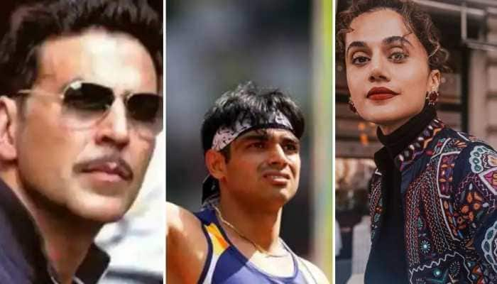 Neeraj Chopra wins India&#039;s first gold at Olympics: Akshay Kumar, Taapsee Pannu thank athlete for making country proud