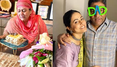 Hina Khan celebrates birthday of her late father, posts video of sobbing mother cutting cake