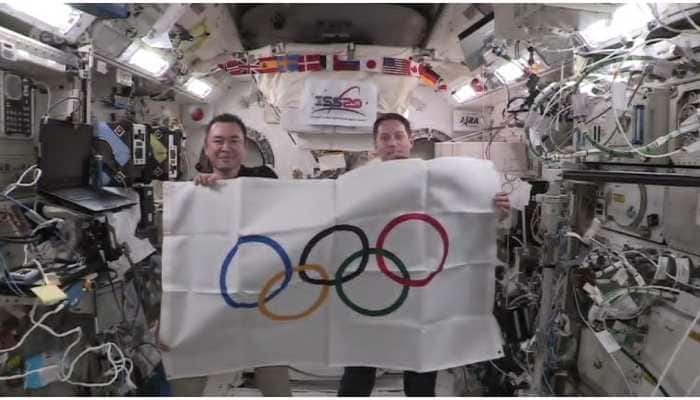 Astronauts take Tokyo Olympics to space, hold closing ceremony in ISS