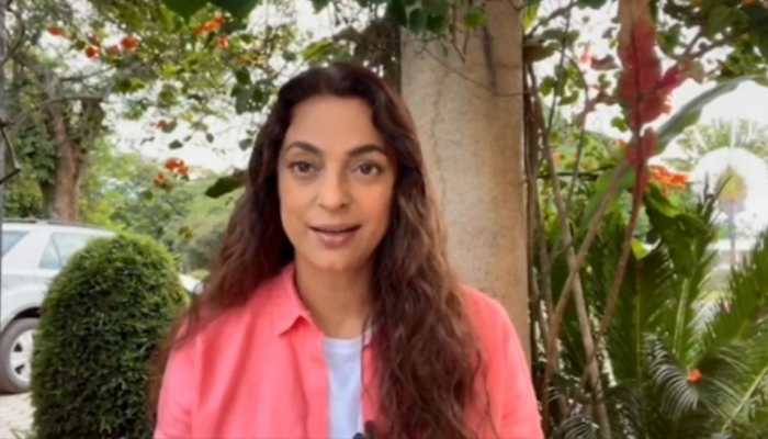 I&#039;ll let you decide if it was publicity stunt: Juhi Chawla shares video on her 5G lawsuit - Watch