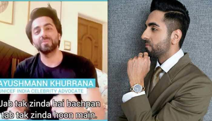 Ayushmann Khurrana flags off initiative to protect kids from cyber bullying