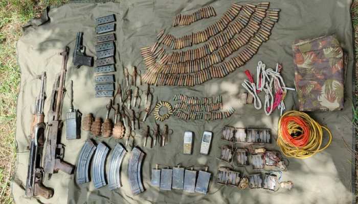 Security forces recover huge cache of arms, ammunition from Jammu &amp; Kashmir’s Poonch