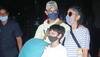 Aamir Khan returns to Mumbai with ex-wife Kiran Rao and son Azad post Laal Singh Chaddha’s shoot!