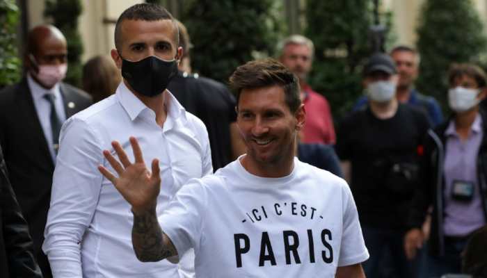 Watch: Lionel Messi’s first day in Paris before signing up for PSG