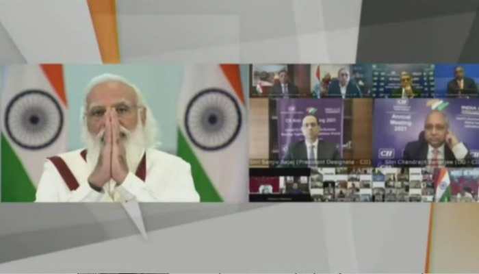 Indian economy picking pace again, says PM Modi at CII meeting