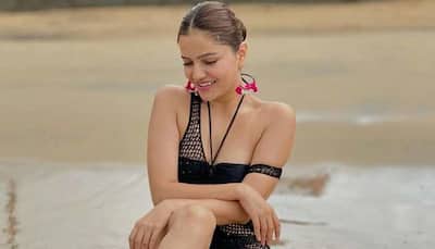 Bigg Boss 14 winner Rubina Dilaik's scorching beach pics in a black monokini go viral!