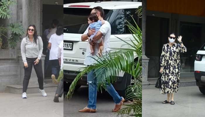 he Kapoor family Spotted at Randhir Kapoor’s New House in Bandstand