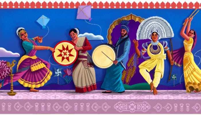Independence Day 2021: Google doodle showcases country&#039;s cultural traditions  