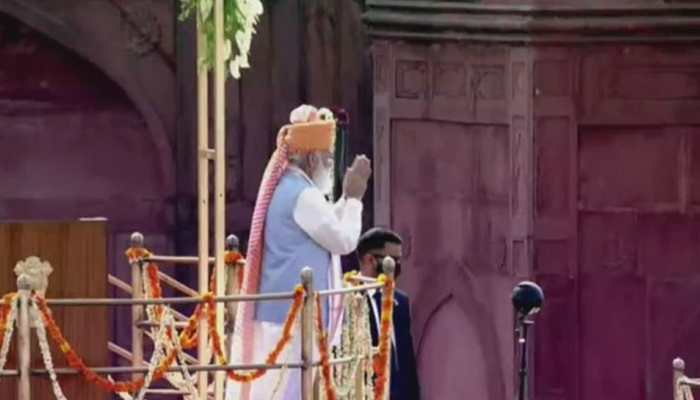 With 1 hour and 27 minutes long address, PM Narendra Modi delivers one of his longest Independence Day speeches