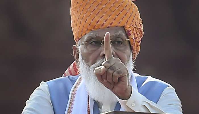 India@75: PM Narendra Modi sets '100%' goal, coins new mantra of  'Sabka Prayas', key pointers of his speech