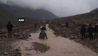 Manali-Leh highway in Himachal Pradesh's Lahaul-Spiti district blocked after boulders roll down