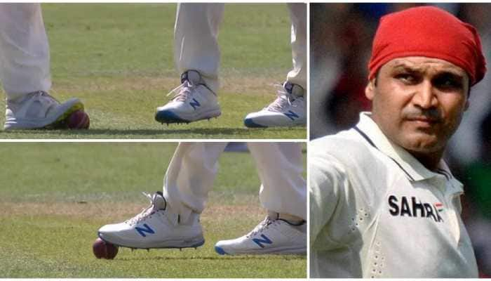 &#039;Is it ball tampering&#039;: Virender Sehwag questions sprit of England after shocking visuals emerge