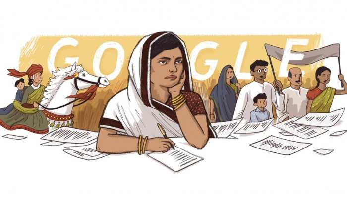 Google doodle marks birth anniversary of India&#039;s first woman Satyagrahi and writer Subhadra Kumari Chauhan