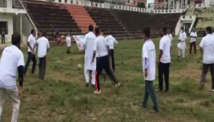 Khela Hobe Diwas: TMC organizes football matches across West Bengal