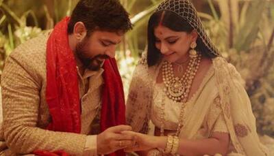 Rhea Kapoor is a vision in white in bridal lehenga, drops FIRST wedding pics with Karan Boolani!