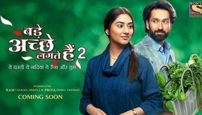 Poster out for &#039;Bade Acche Lagte Hain 2&#039; starring Disha Parmar, Nakuul Mehta 