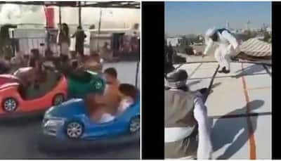 Taliban militants have fun at Kabul Amusement Park, netizens call videos 'surreal' - Watch