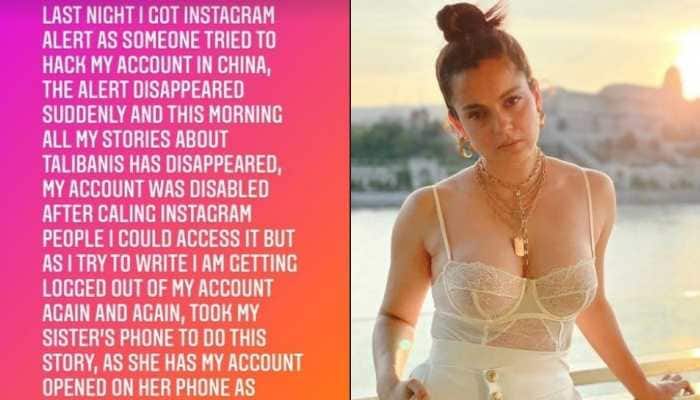 Kangana Ranaut claims someone from China tried to hack her Instagram account! 