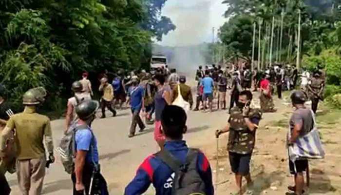 Huge security forces deployed in Darasing area a day after Assam-Mizoram border firing