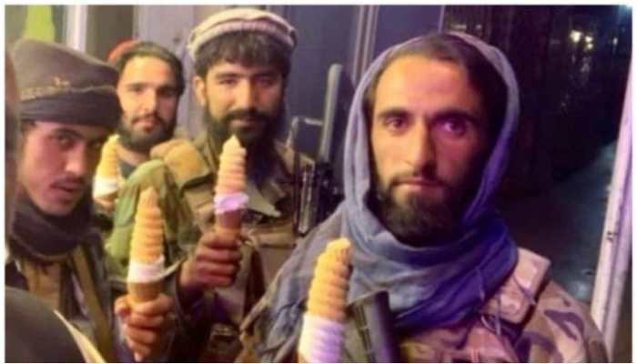 What next? Taliban fighters enjoy ice cream in Kabul, picture goes viral 