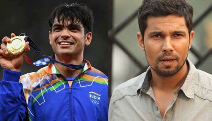 Tokyo Olympic gold medallist Neeraj Chopra is a Randeep Hooda fan, enacts his Haryanvi dialogue- Watch