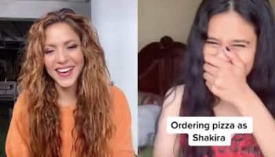 Shakira responds to Indian TikTok star who impersonated her voice while ordering a pizza - Watch