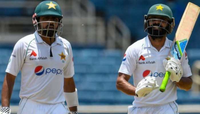 WI vs PAK 2nd Test: Babar Azam, Fawad Alam score half-tons to help Pakistan stage comeback on Day 1
