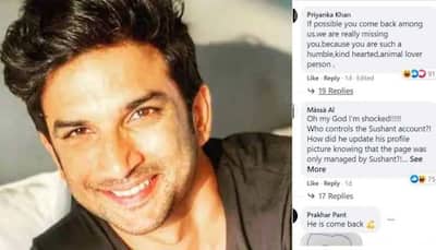 Sushant Singh Rajput's Facebook account witnesses mysterious update, leaves fans in shock!