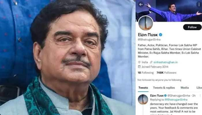 Shocking! Shatrughan Sinha’s Twitter handle hacked, name changed to ‘Elon Musk’