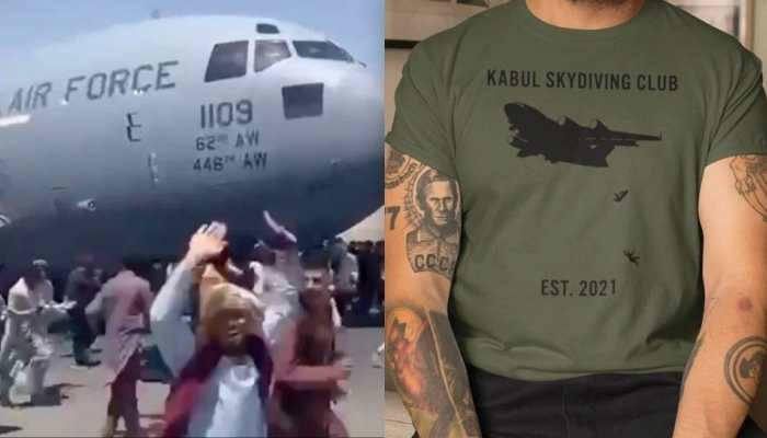 Shocking: T-shirts mocking tragic fall of Afghans from US aircraft put on sale online, sparks rage on internet
