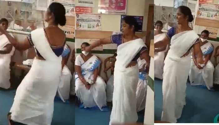 Bullet Bandi! WATCH this nurse grooving to famous song, viral video lands her in trouble