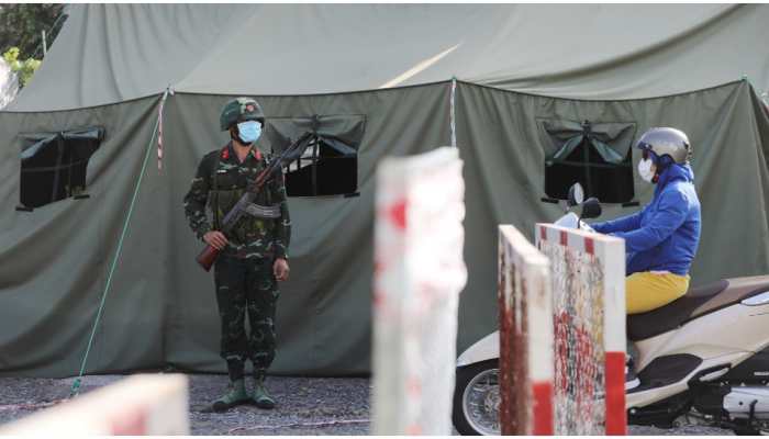 Vietnam deploys troops to enforce strict lockdown in country's largest city