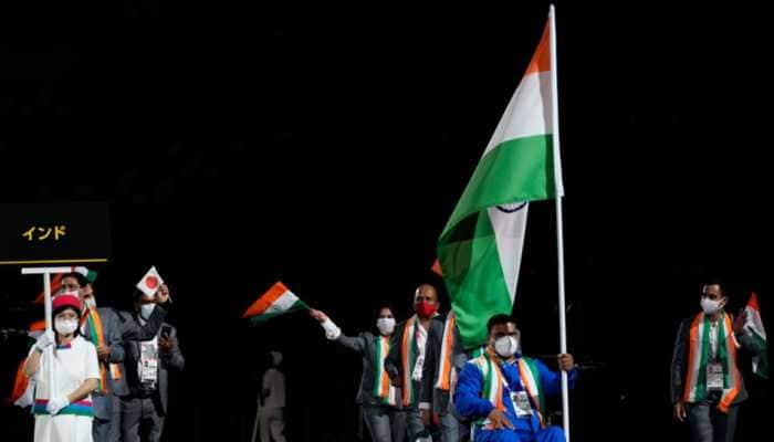 Tokyo Paralympics: Javelin thrower Tek Chand lead India&#039;s charge during Opening Ceremony - WATCH