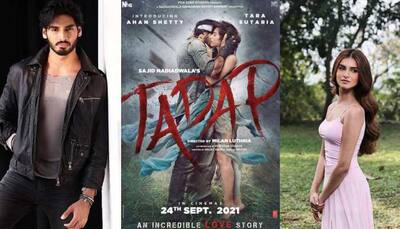 Tara Sutaria, Ahan Shetty's 'Tadap' to hit theatres on December 3 