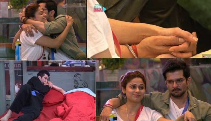 Love is in the air! Raqesh Bapat wakes up Shamita Shetty with a kiss in Bigg Boss OTT house