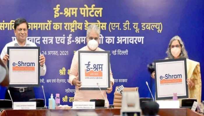 Centre to launch E-Shram portal for workers in unorganised sector today