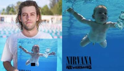 Man photographed as naked baby on Nirvana album cover sues for 'sexual exploitation'