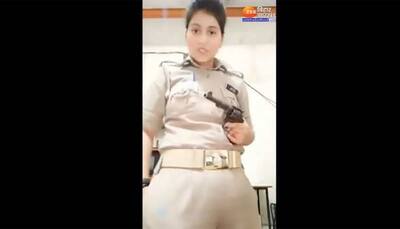 'Revolver Rani': Video of UP woman cop flaunting pistol and talking of ‘rangbaazi’ goes viral, watch