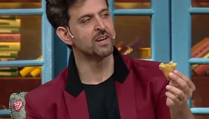 Thursday Thoughts: Hrithik Roshan shares this GIF which proves he&#039;s a foodie! 