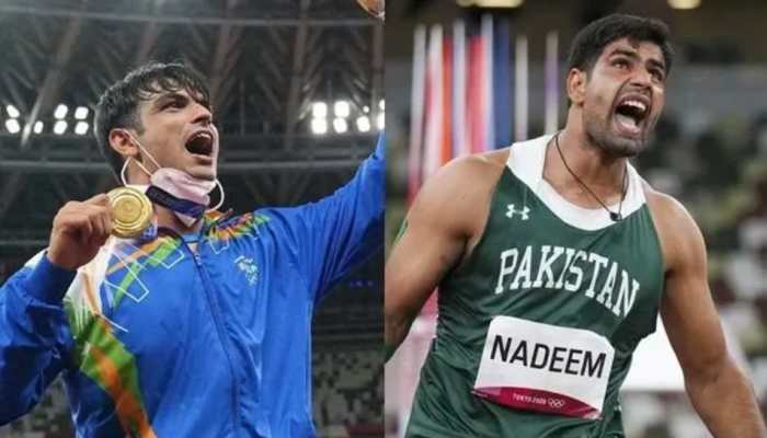 Pakistan’s Arshad Nadeem declares his innocence while picking up Neeraj Chopra’s javelin