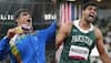 Pakistan’s Arshad Nadeem declares his innocence while picking up Neeraj Chopra’s javelin