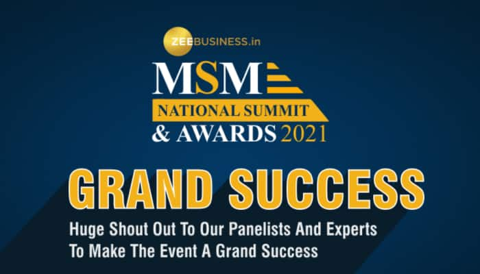 Zee Digital Concludes MSME National Summit and Awards 2021