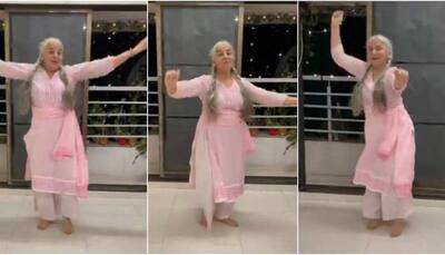 Kya baat hai! Watch internet's 'dancing daadi' groove to SRK, Madhuri Dixit’s superhit song