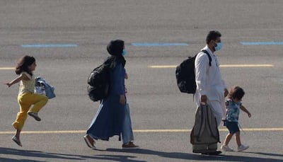 Heartwarming! Afghan girl skips happily on tarmac in Belgium after evacuation, image goes viral