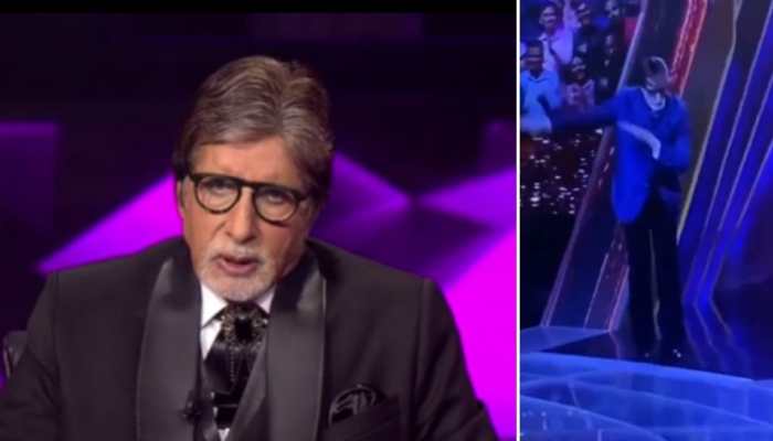 Old video of Amitabh Bachchan &#039;dabbing&#039; on Kaun Banega Crorepati goes viral! - Watch