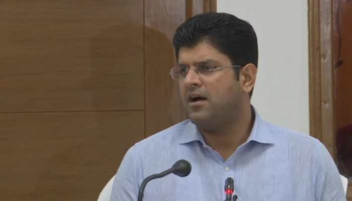 Action will be taken: Haryana Deputy CM Dushyant Chautala condemns Karnal  SDM's video ordering cops to 'smash heads of protesting farmers' | India  News | Zee News
