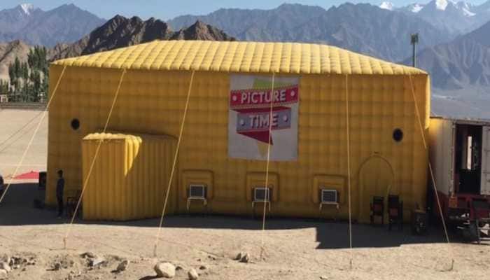 Ladakh gets world&#039;s first highest mobile theatre at 11,562 ft