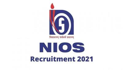 NIOS Recruitment 2021: Check vacancies, application date and other details