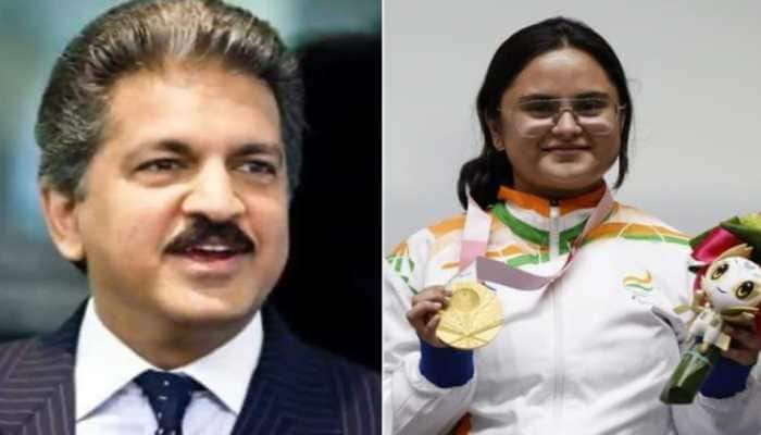 Anand Mahindra decides to gift a customised SUV to Paralympic gold medallist Avani Lekhara