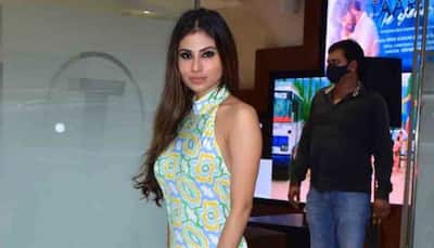 Mouni Roy makes head turn in high-slit green backless dress, check pics